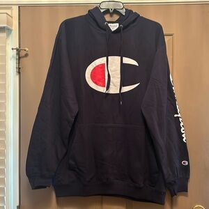 NWT Champion Men's Oversized Pullover Hoodie size XLT